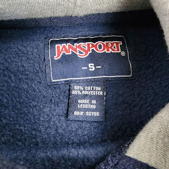 Vintage Notre Dame Fighting Irish Hoodie Mens Small Jansport Pullover Sweatshirt - Picture 2 of 14